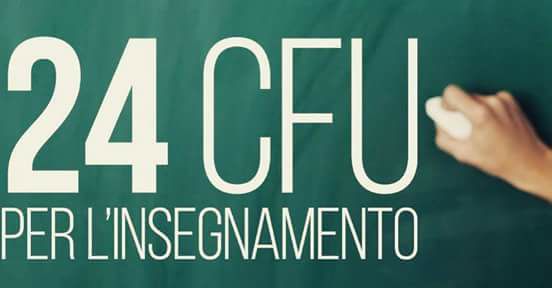 24 CFU PER L’INSEGNAMENTO