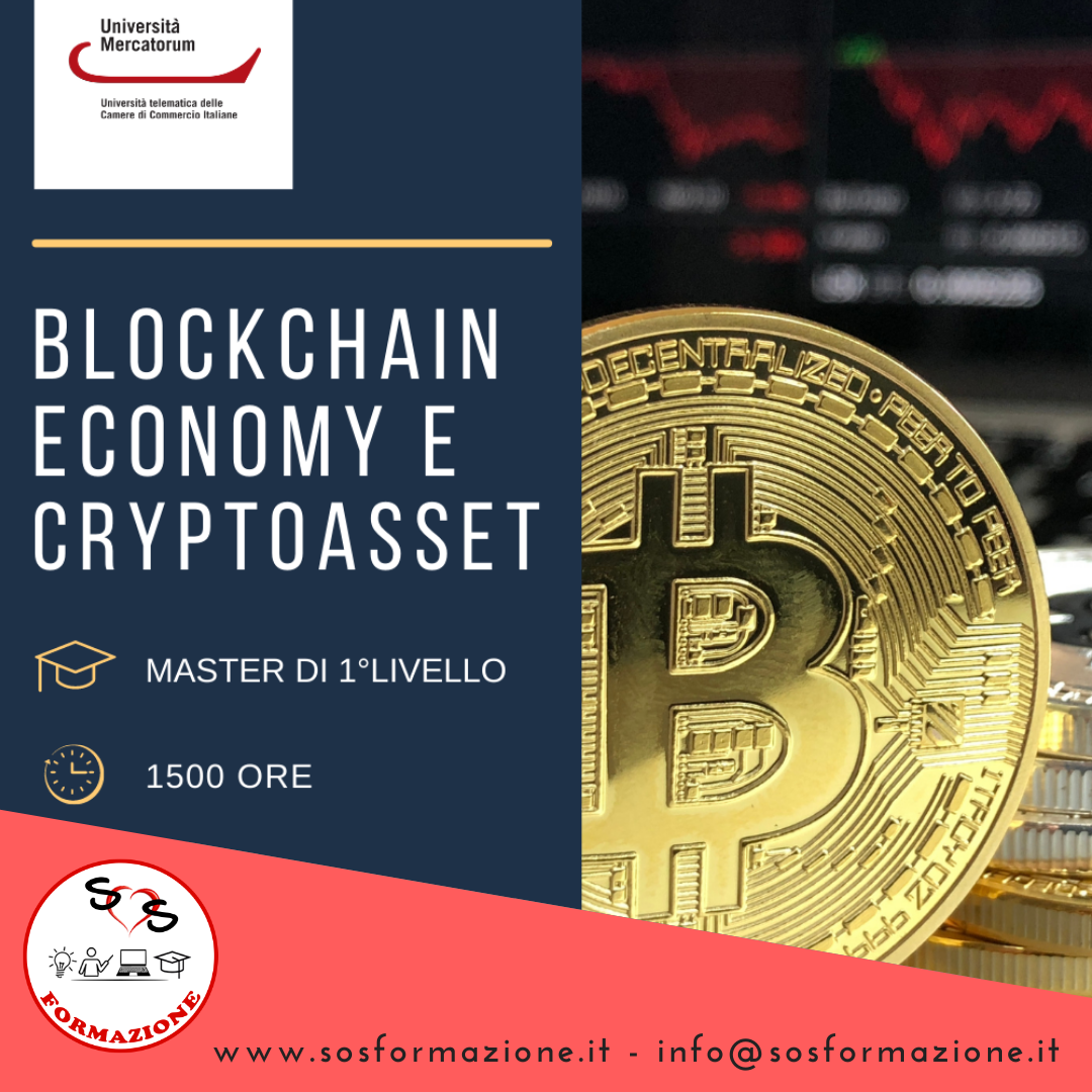 Master I livello: Blockchain Economy e Cryptoasset