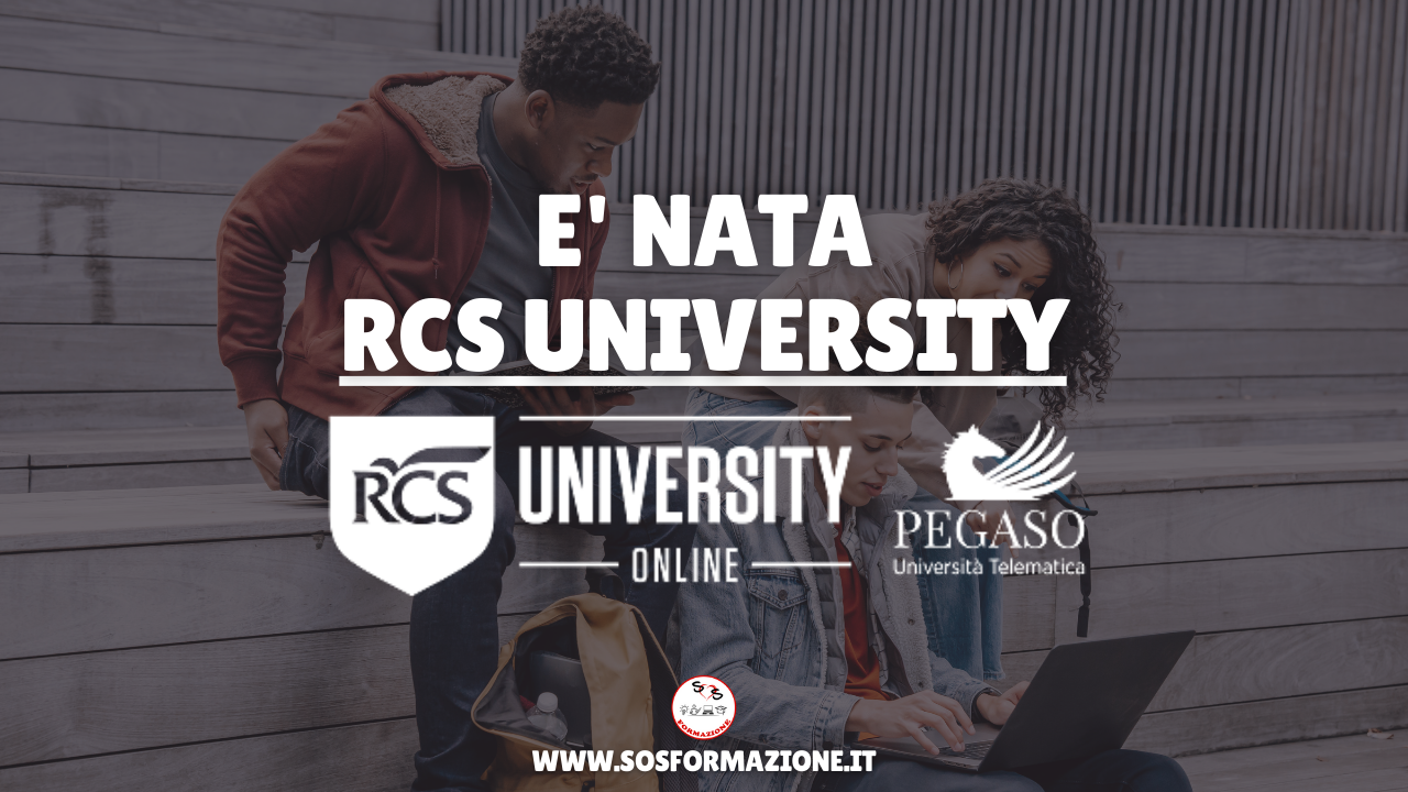 E’ nata RCS University!