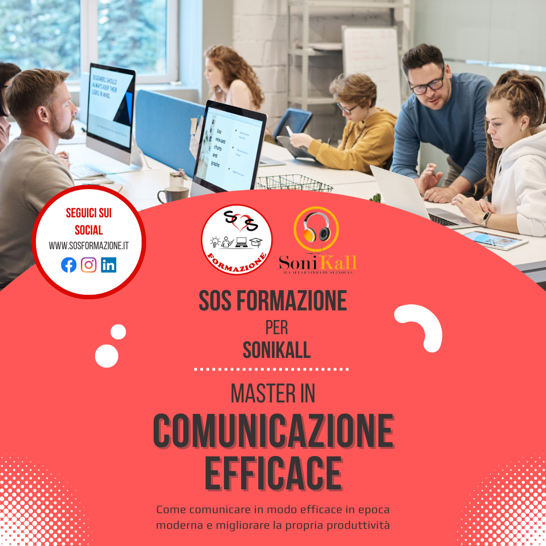 Sos Formazione e Sonikall: formazione e master in comunicazione efficace!