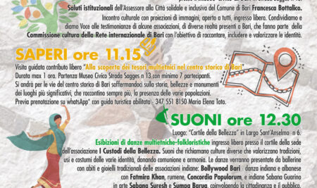 VOCI SAPERI SUONI E SAPORI DAL MONDO: Aspettando la Festa dei Popoli sabato 06/05/2023
